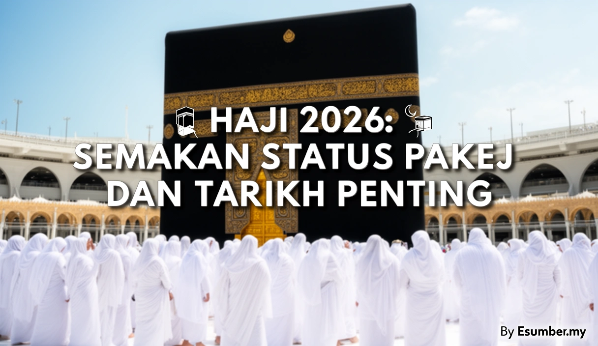 Haji 2026: Semakan Status Pakej dan Tarikh Penting