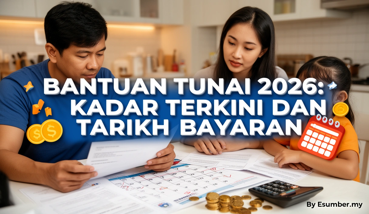 Bantuan Tunai 2026: Kadar Terkini dan Tarikh Bayaran