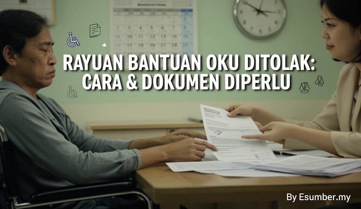Rayuan Bantuan OKU Ditolak: Cara & Dokumen Diperlu