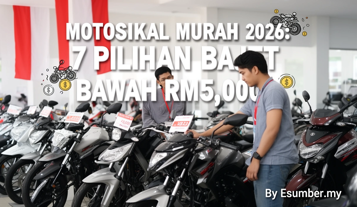 Motosikal Murah 2026: 7 Pilihan Bajet Bawah RM5,000