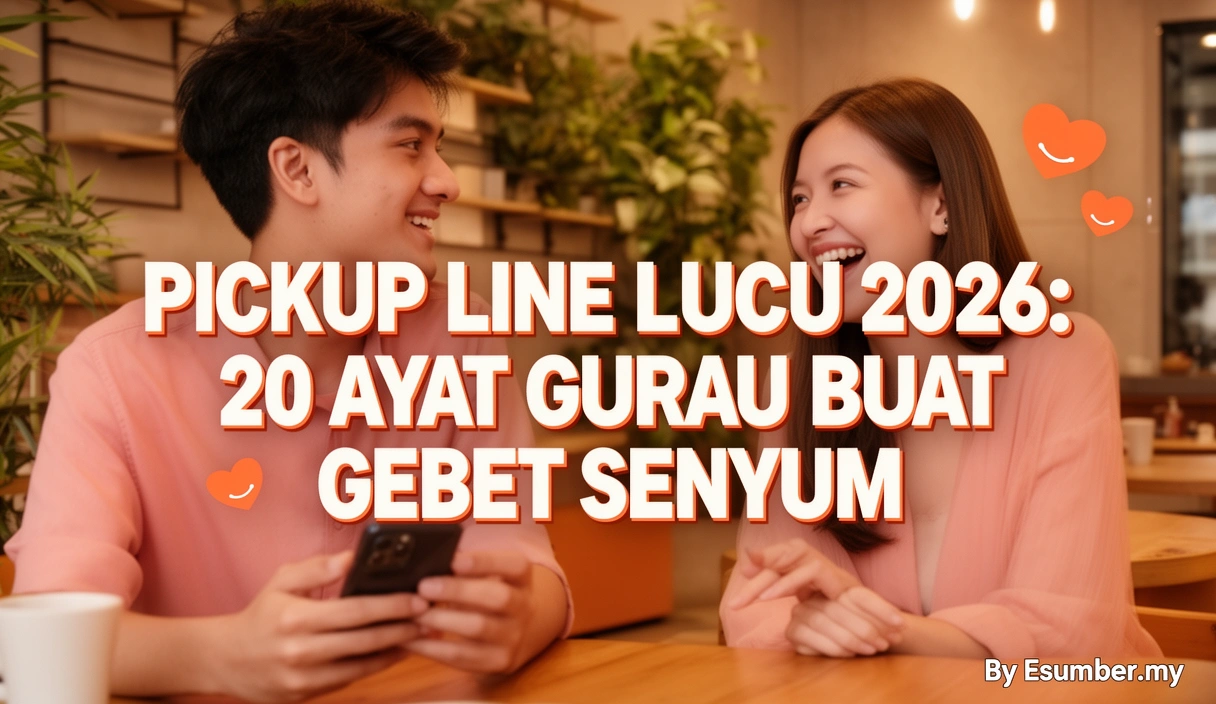Pickup Line Lucu 2026: 20 Ayat Gurau Buat Gebet Senyum