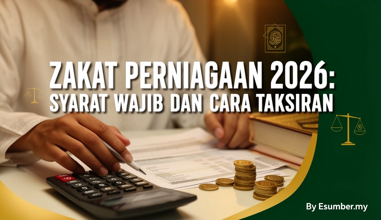 Zakat Perniagaan 2026: Syarat Wajib dan Cara Taksiran