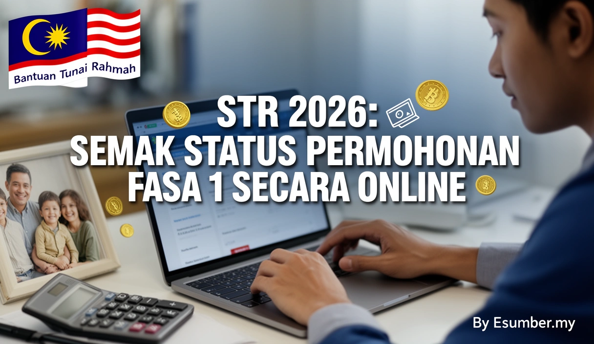 STR 2026: Semak Status Permohonan Fasa 1 Secara Online