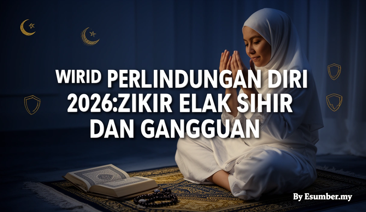 Wirid Perlindungan Diri 2026: Zikir Elak Sihir dan Gangguan