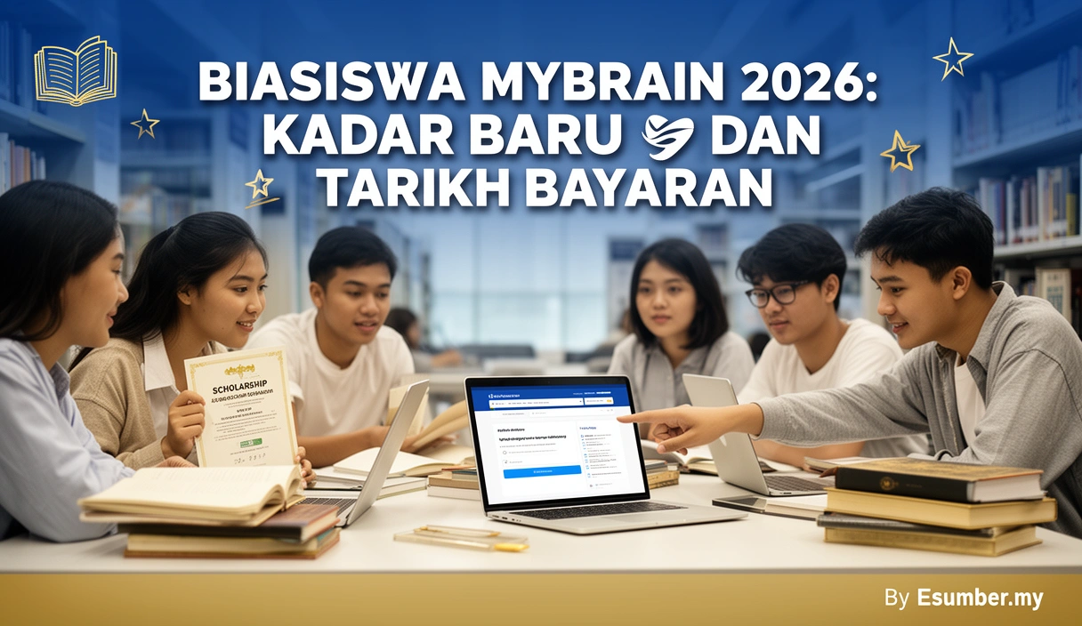 Biasiswa MyBrain 2026: Kadar Baru dan Tarikh Bayaran