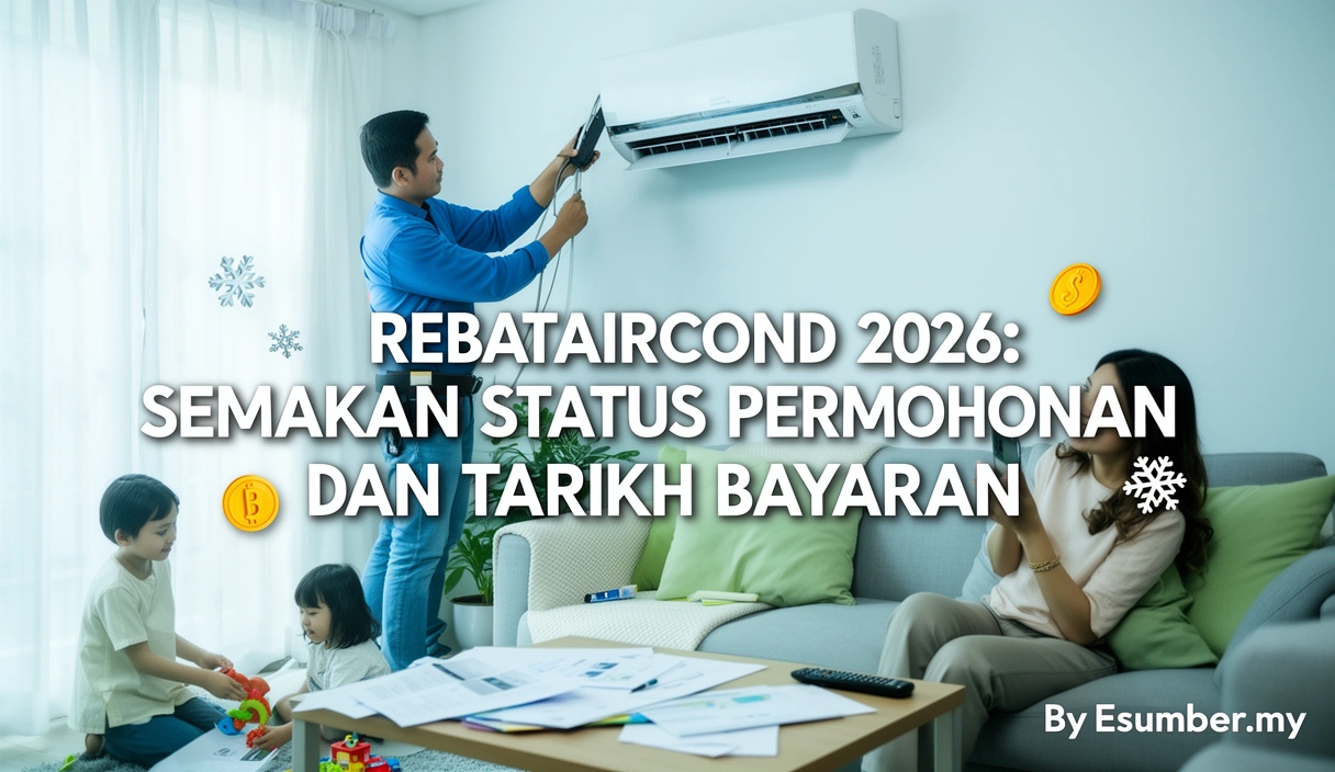 Rebat Aircond 2026: Semakan Status Permohonan dan Tarikh Bayaran