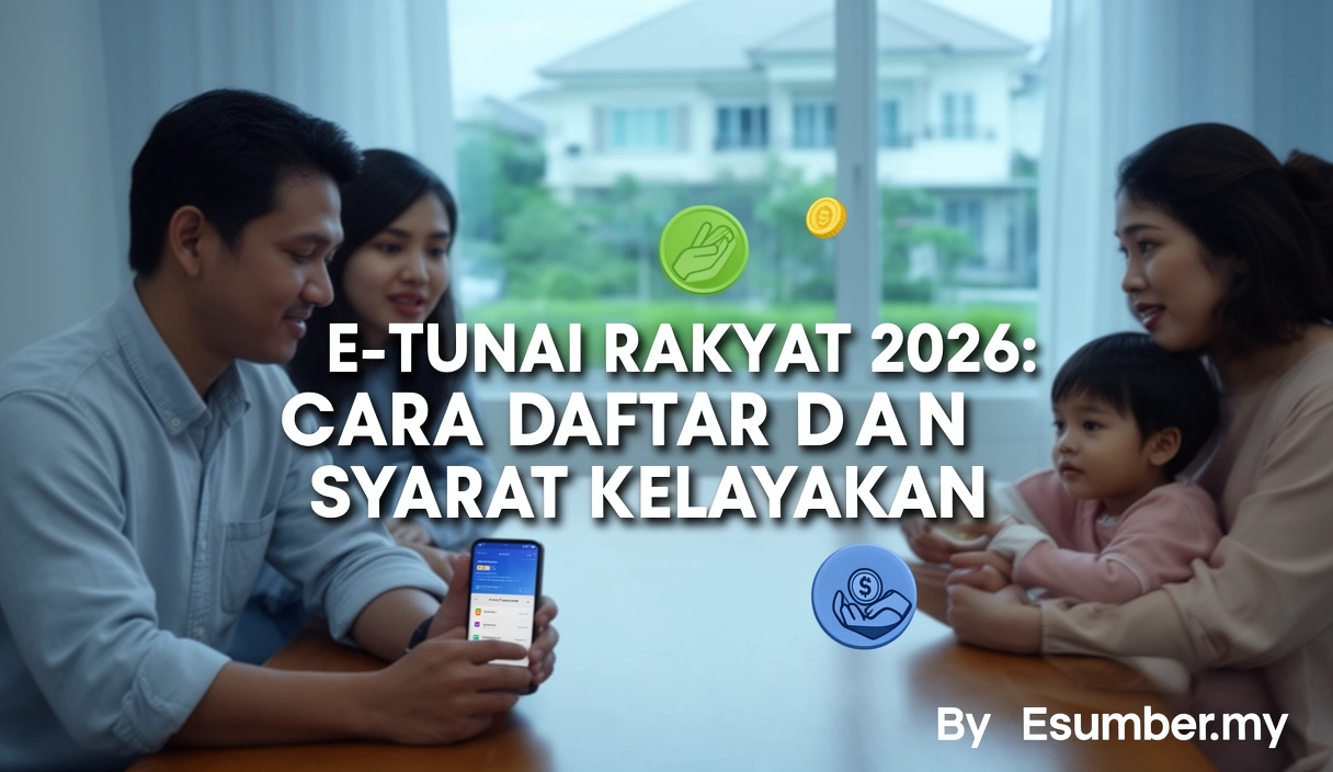 e-Tunai Rakyat 2026: Cara Daftar dan Syarat Kelayakan