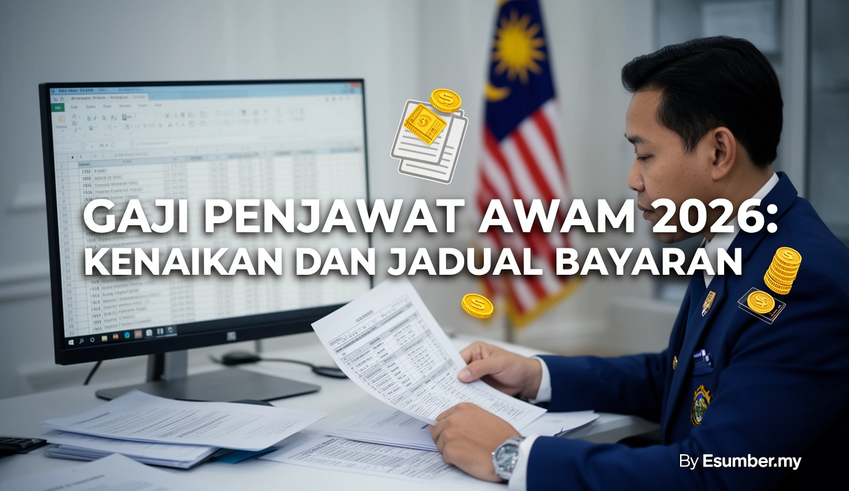Gaji Penjawat Awam 2026: Kenaikan dan Jadual Bayaran