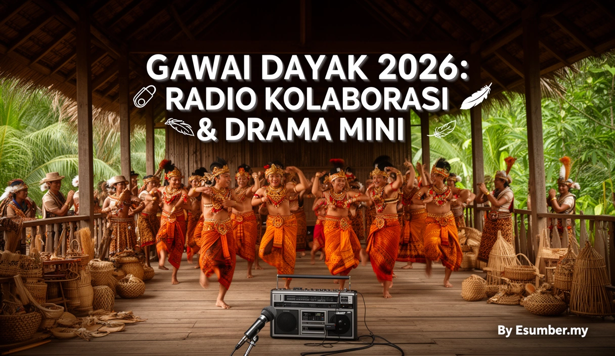 Gawai Dayak 2026: Radio Kolaborasi & Drama Mini
