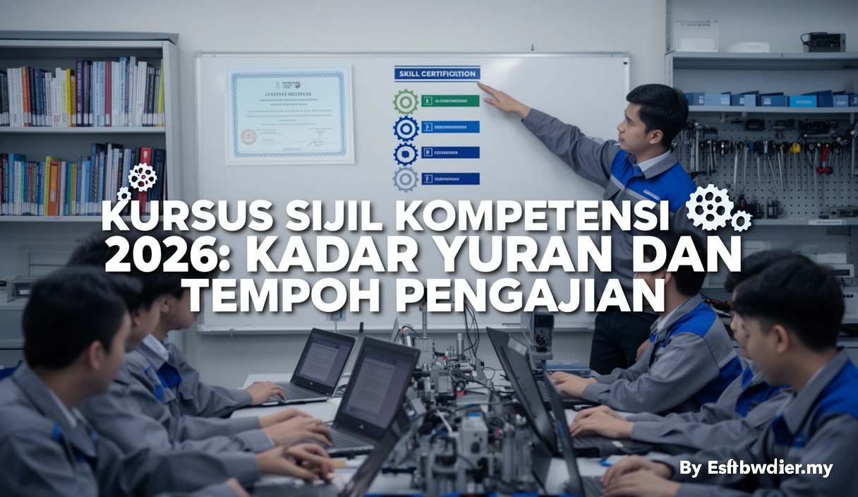 Kursus Sijil Kompetensi 2026: Kadar Yuran dan Tempoh Pengajian