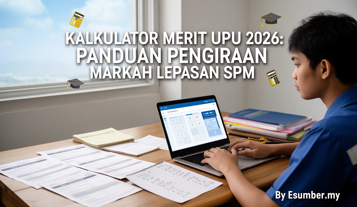 Kalkulator Merit UPU 2026: Panduan Pengiraan Markah Lepasan SPM