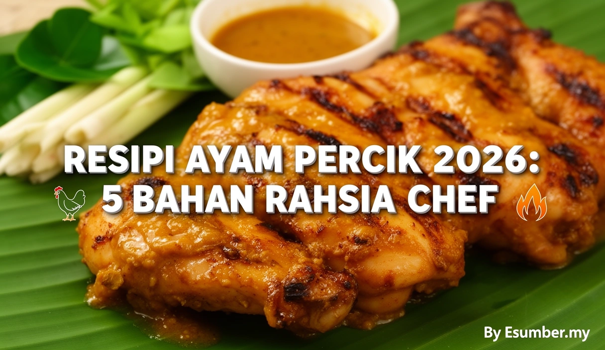Resipi Ayam Percik 2026: 5 Bahan Rahsia Chef