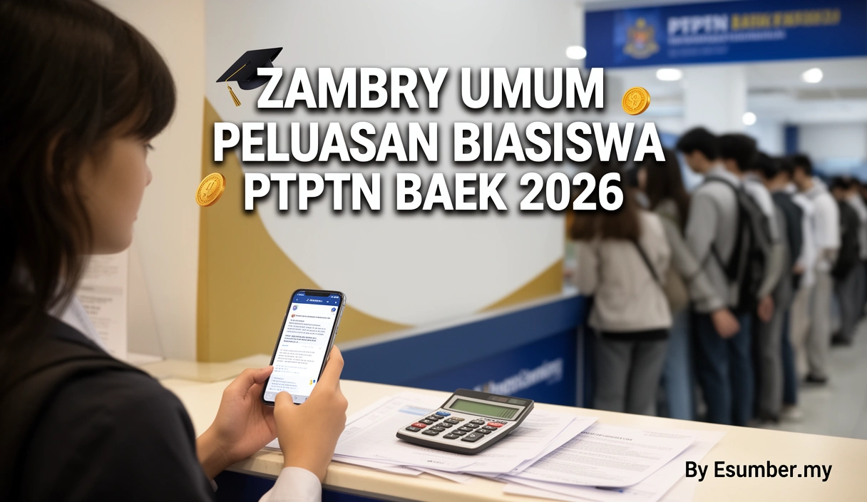 Zambry Umum Peluasan Biasiswa PTPTN BAeK 2026