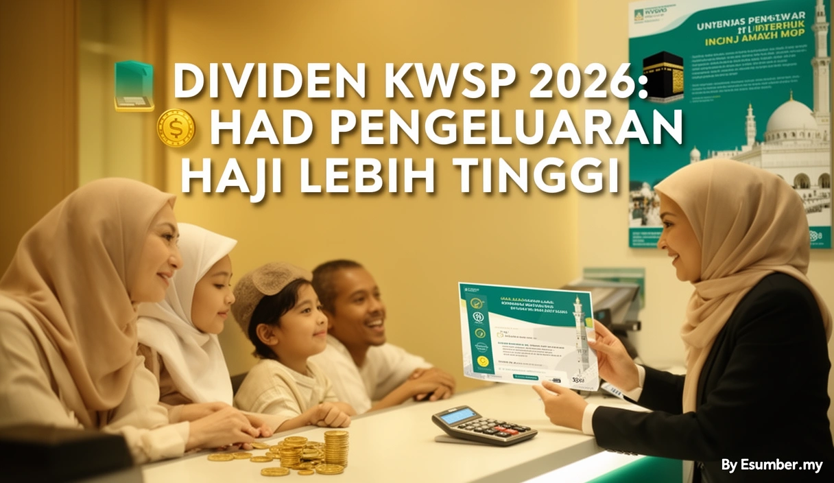 Dividen KWSP 2026: Had Pengeluaran Haji Lebih Tinggi