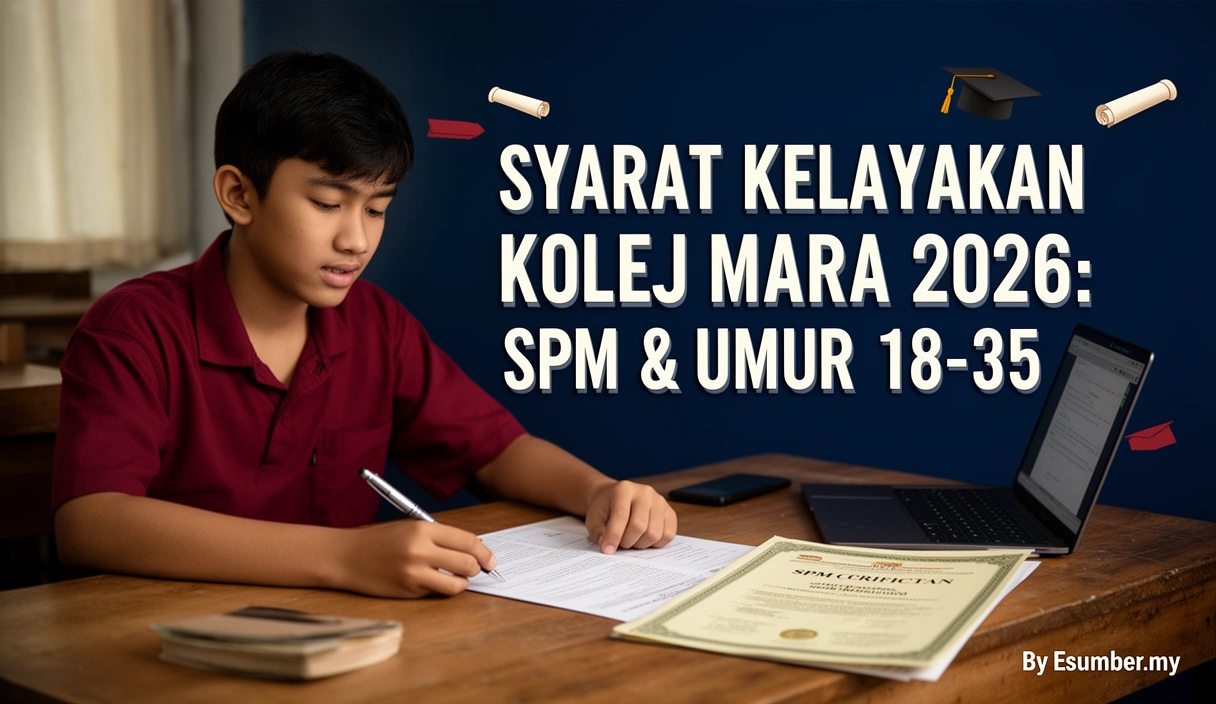 Syarat Kelayakan Kolej MARA 2026: SPM & Umur 18-35