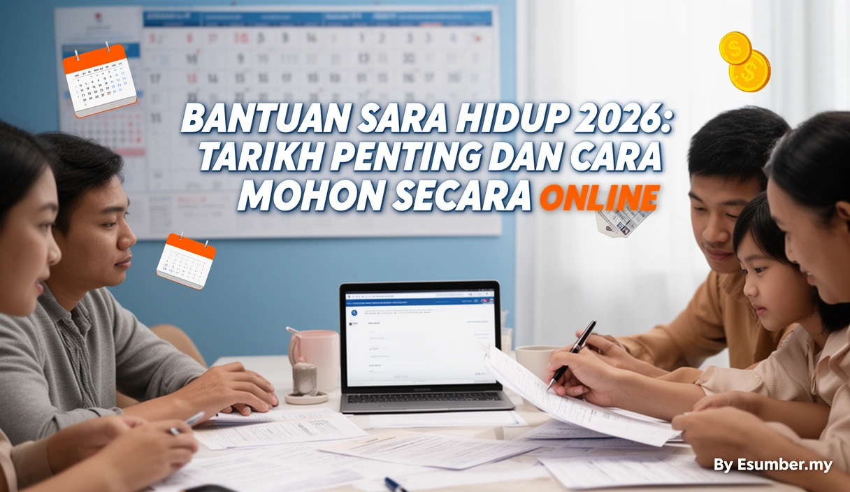 Bantuan Sara Hidup 2026: Tarikh Penting dan Cara Mohon Secara Online