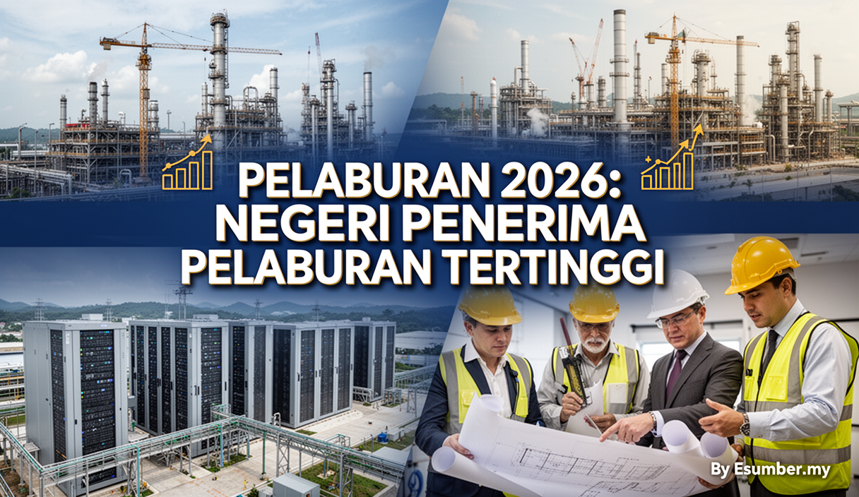 Pelaburan 2026: Negeri Penerima Pelaburan Tertinggi