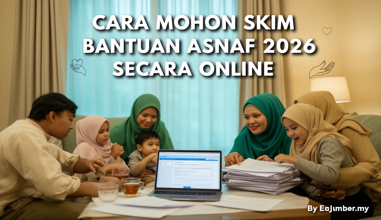 Cara Mohon Skim Bantuan Asnaf 2026 Secara Online