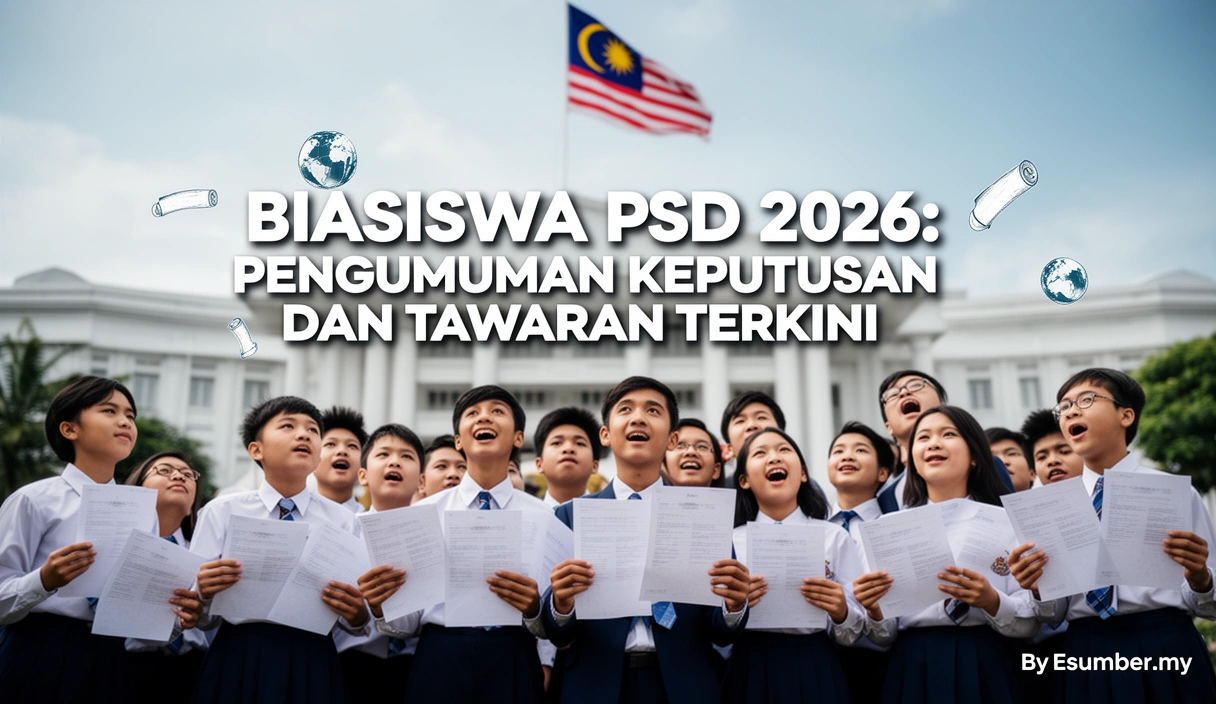Biasiswa PSD 2026: Pengumuman Keputusan dan Tawaran Terkini