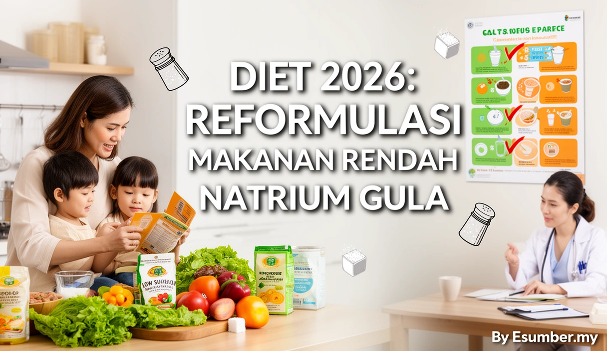 Diet 2026: Reformulasi Makanan Rendah Natrium Gula