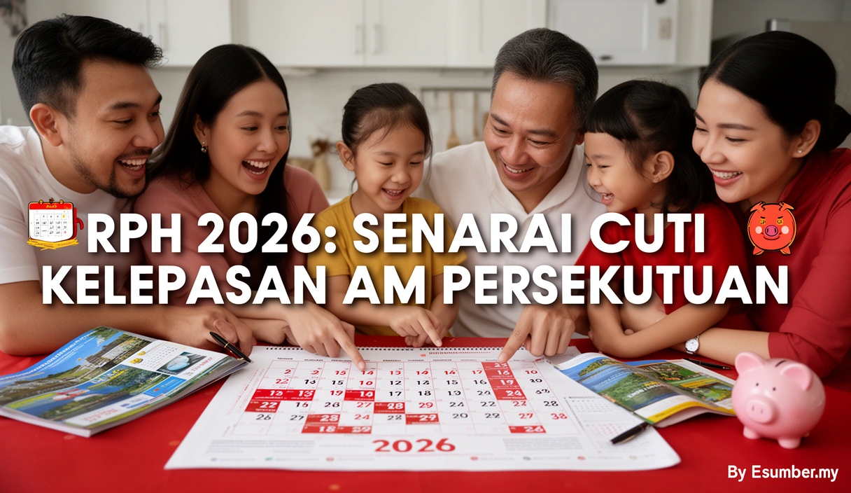 RPH 2026: Senarai Cuti Kelepasan Am Persekutuan