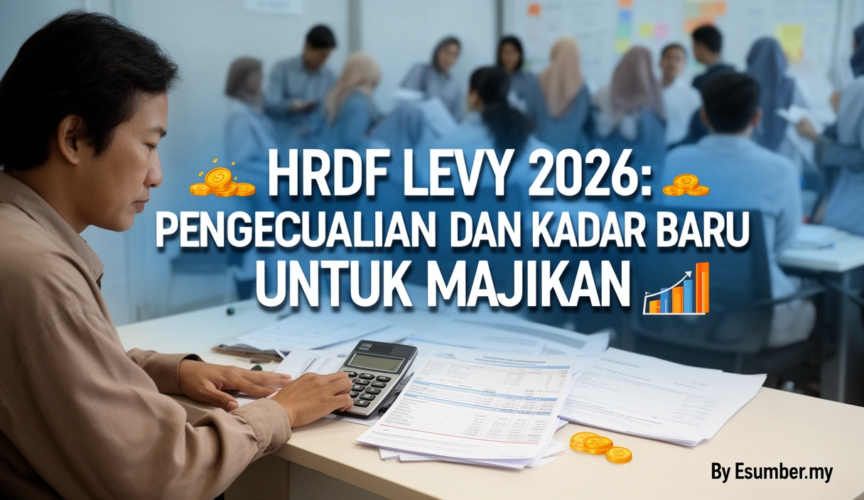 HRDF Levy 2026: Pengecualian dan Kadar Baru untuk Majikan