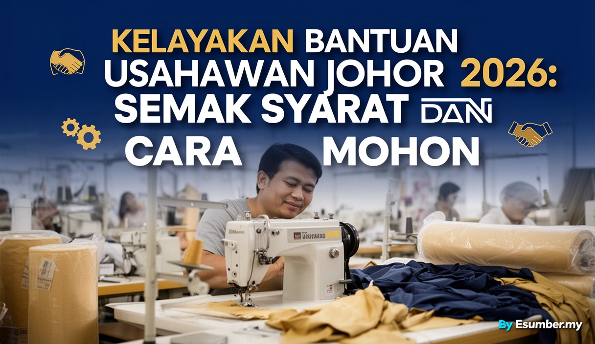 Kelayakan Bantuan Usahawan Johor 2026: Semak Syarat dan Cara Mohon