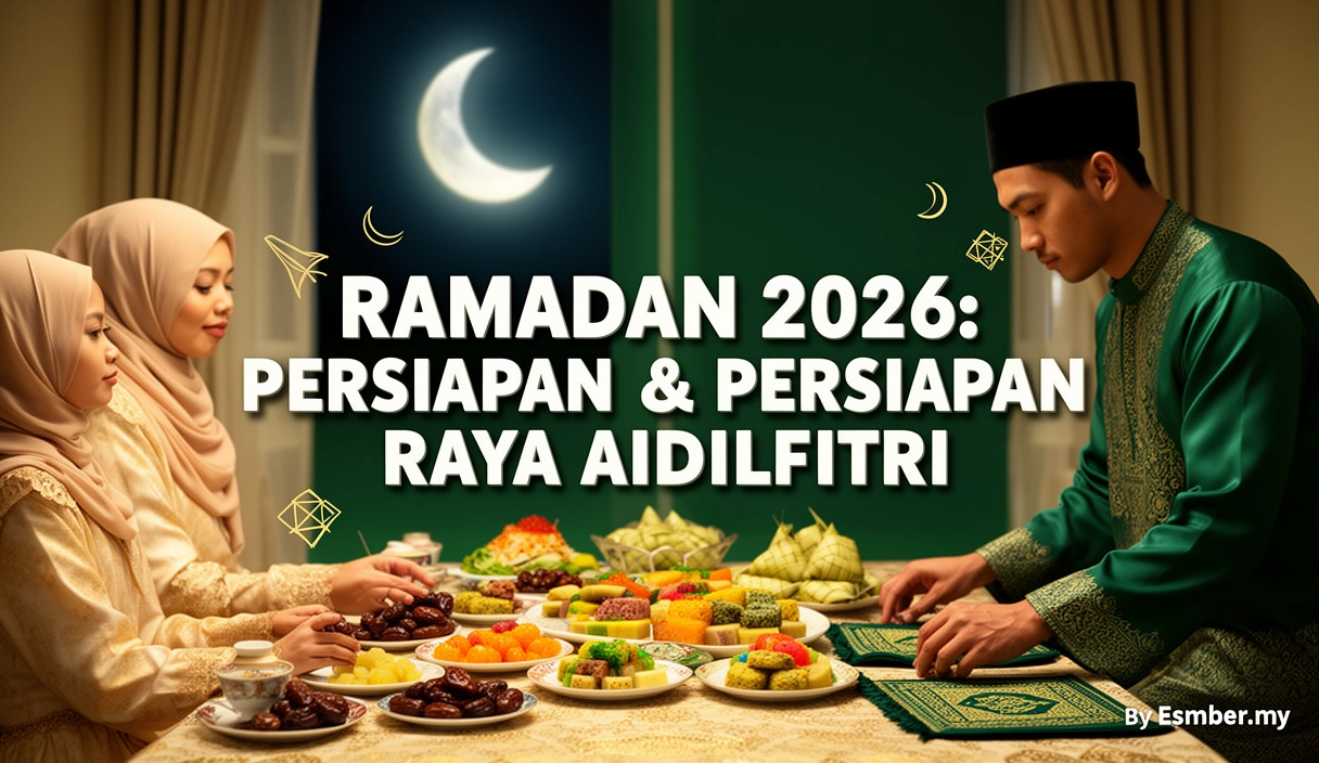 Ramadan 2026: Persiapan & Persiapan Raya Aidilfitri