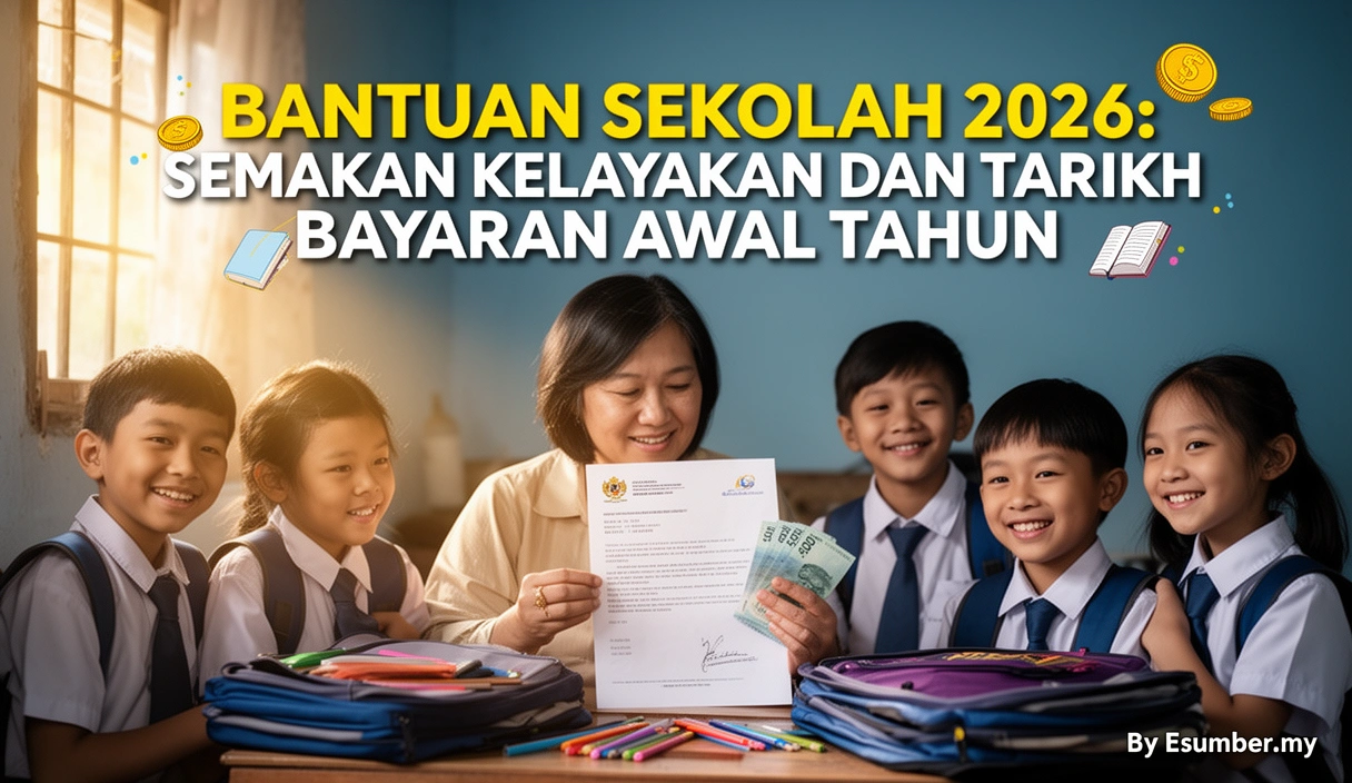Bantuan Sekolah 2026: Semakan Kelayakan dan Tarikh Bayaran Awal Tahun