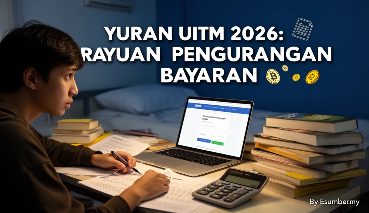 Yuran UiTM 2026: Rayuan Pengurangan Bayaran