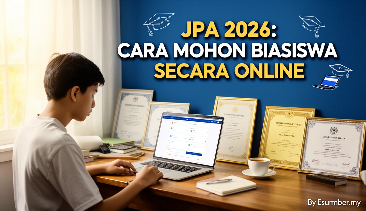 JPA 2026: Cara Mohon Biasiswa Secara Online