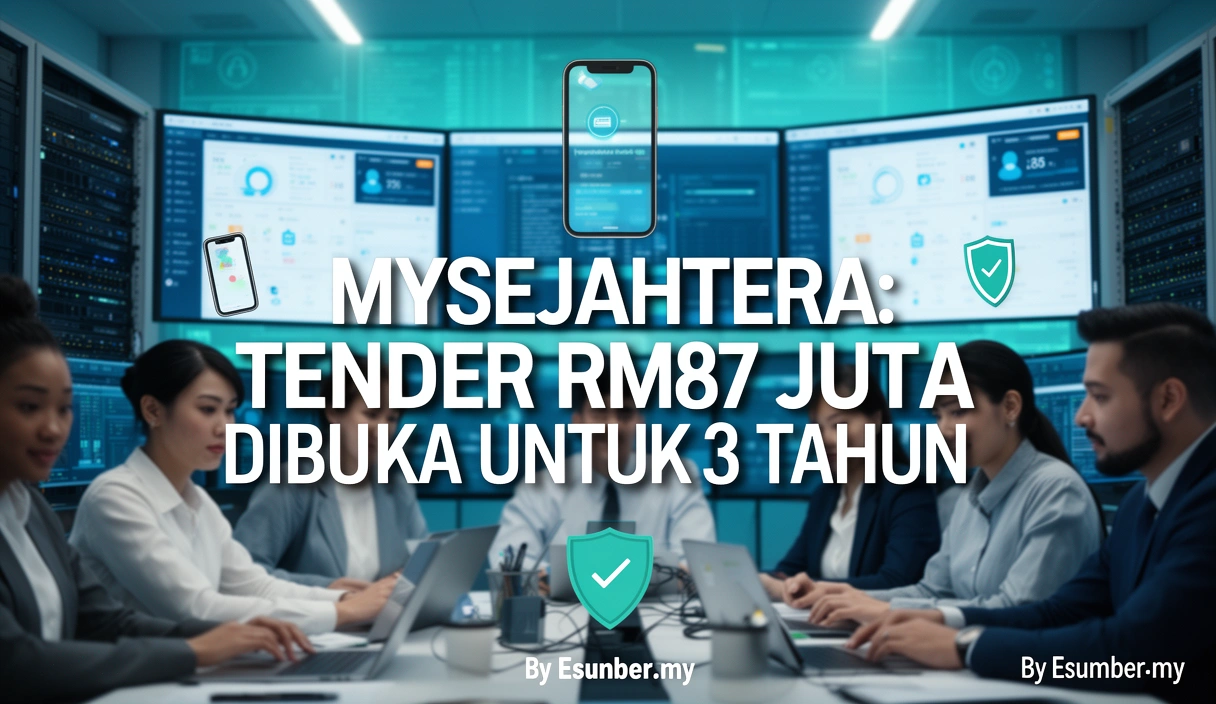 MySejahtera: Tender RM87 Juta Dibuka Untuk 3 Tahun
