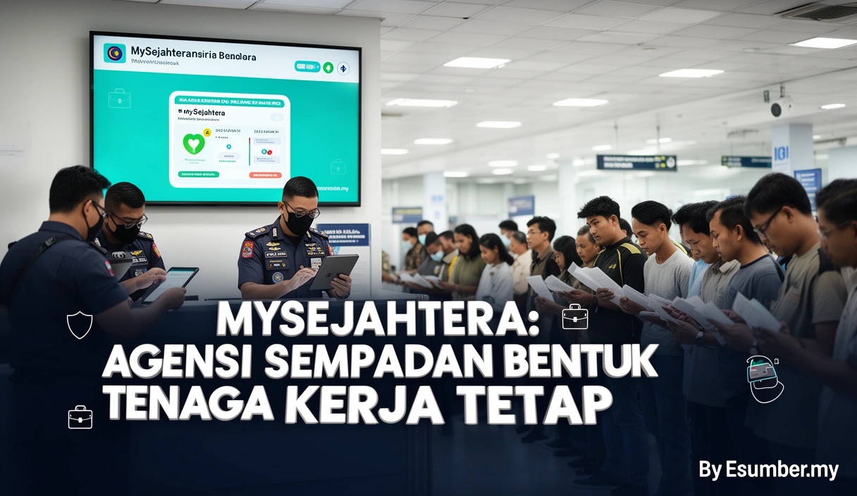MySejahtera: Agensi Sempadan Bentuk Tenaga Kerja Tetap