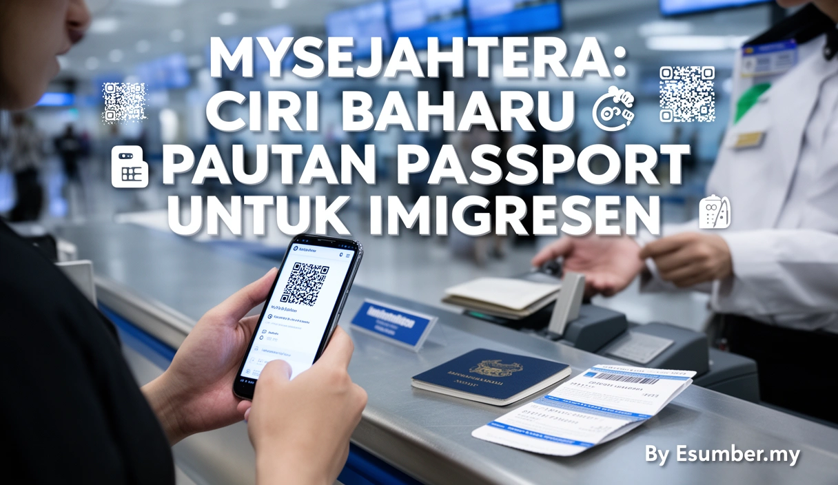MySejahtera: Ciri Baharu Pautan Pasport Untuk Imigresen
