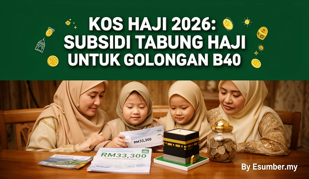 Kos Haji 2026: Subsidi Tabung Haji Untuk Golongan B40