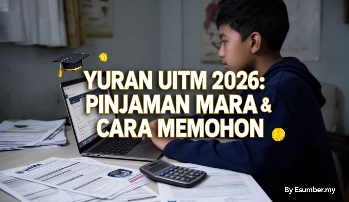 Yuran UiTM 2026: Pinjaman MARA & Cara Memohon