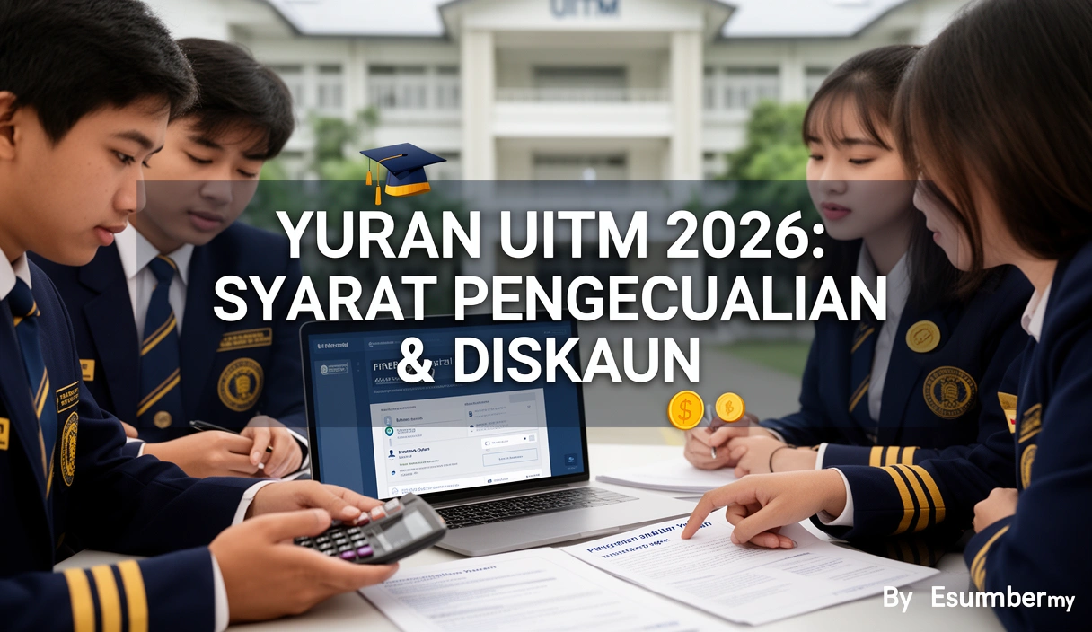 Yuran UiTM 2026: Syarat Pengecualian & Diskaun
