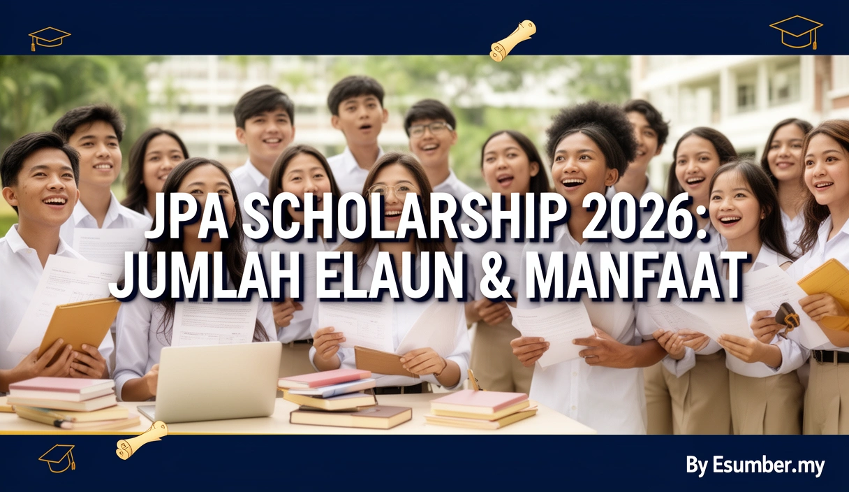 JPA Scholarship 2026: Jumlah Elaun & Manfaat