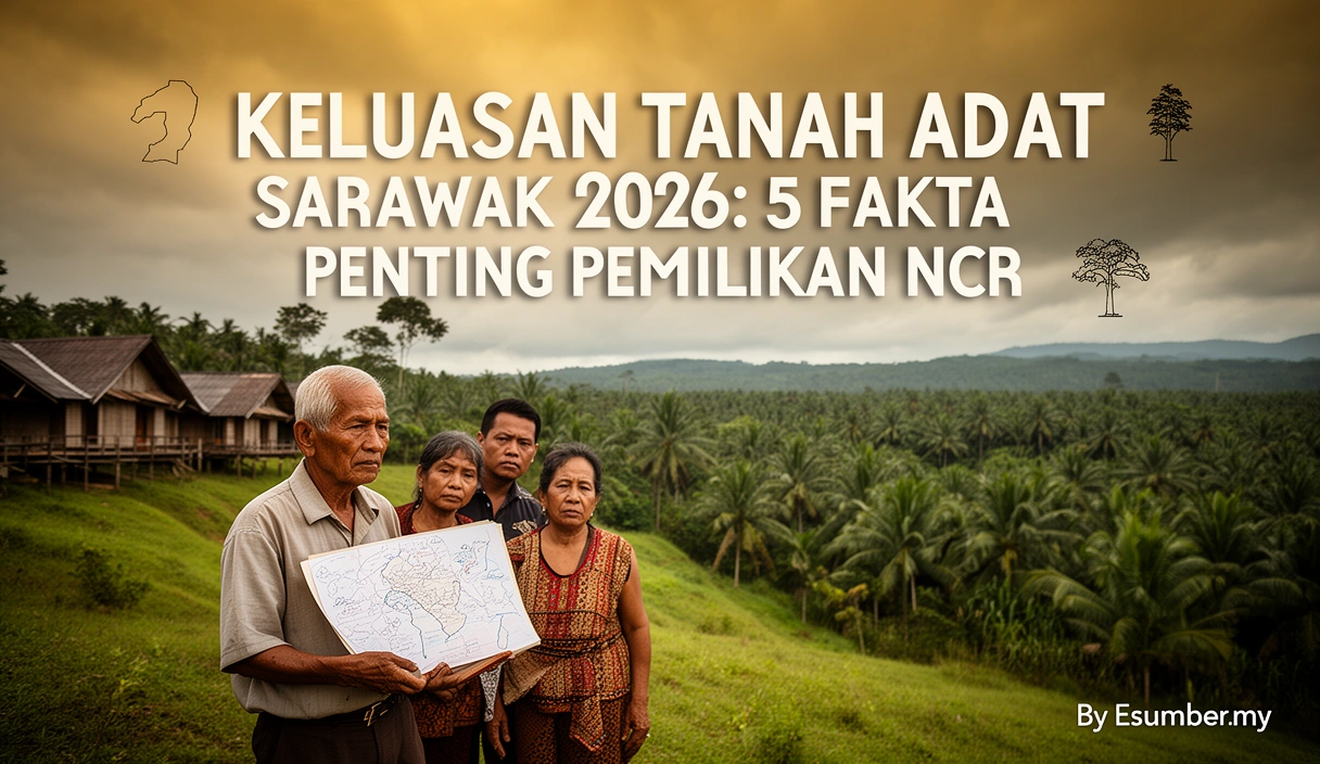 Keluasan Tanah Adat Sarawak 2026: 5 Fakta Penting Pemilikan NCR