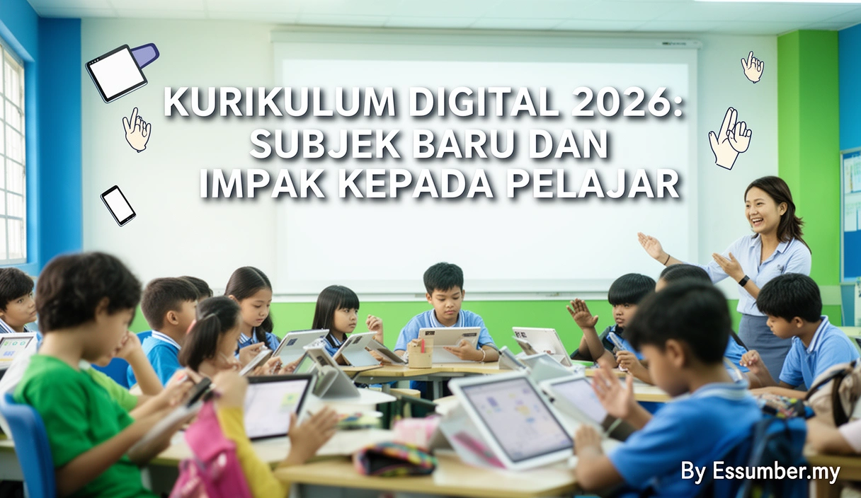 Kurikulum Digital 2026: Subjek Baru dan Impak kepada Pelajar