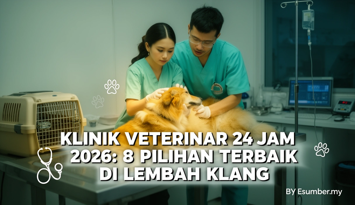 Klinik Veterinar 24 Jam 2026: 8 Pilihan Terbaik di Lembah Klang