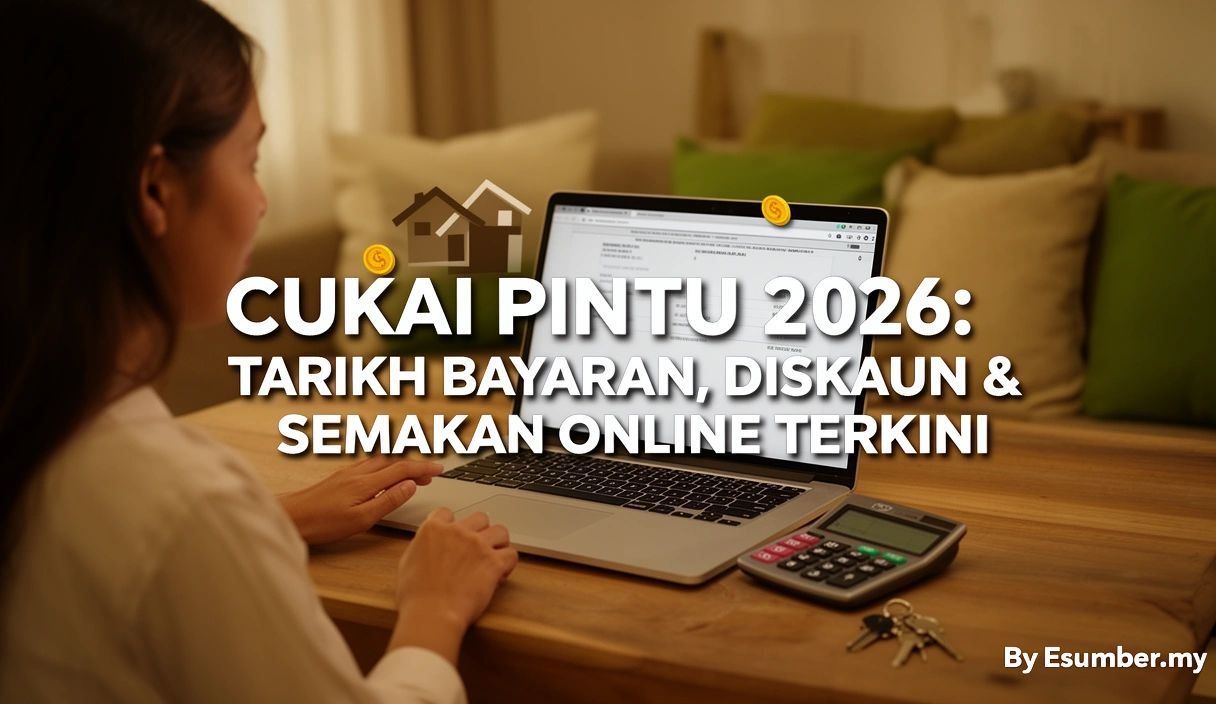 Cukai Pintu 2026: Tarikh Bayaran, Diskaun & Semakan Online Terkini