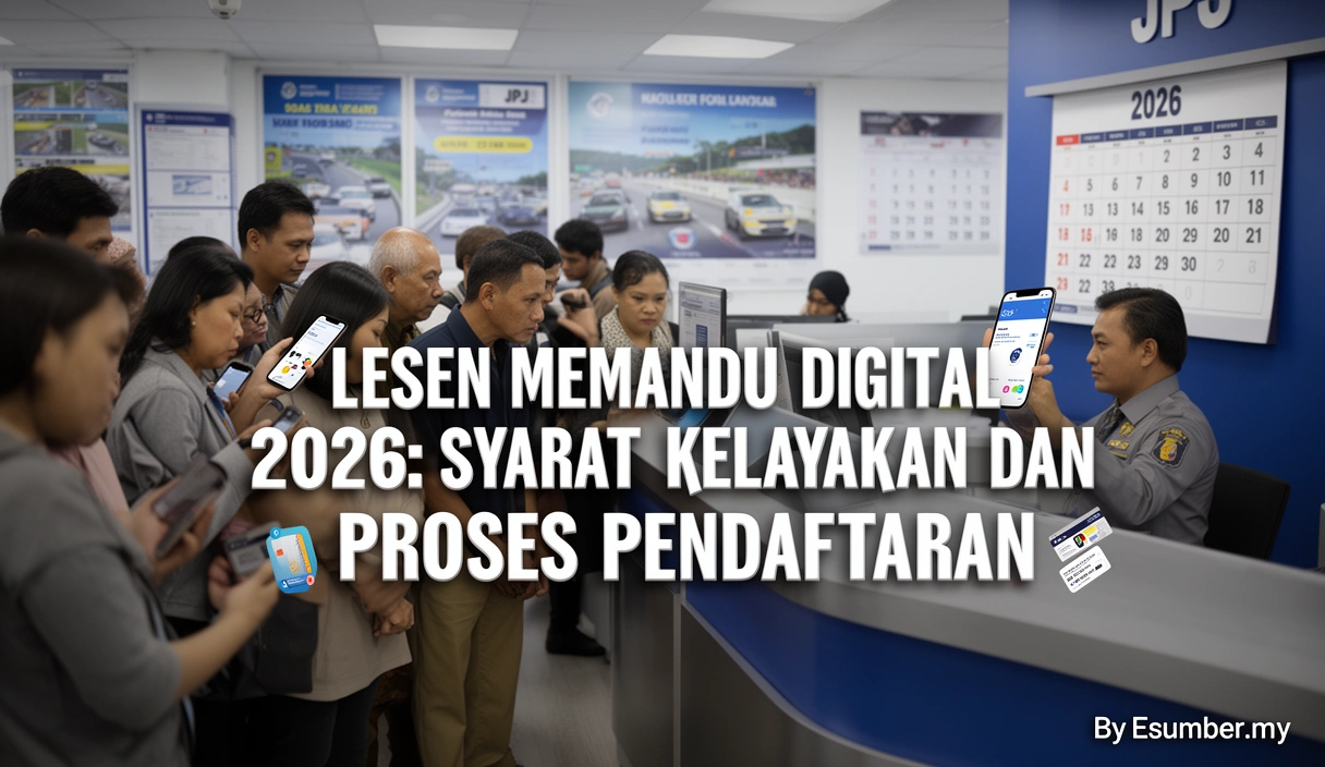 Lesen Memandu Digital 2026: Syarat Kelayakan dan Proses Pendaftaran