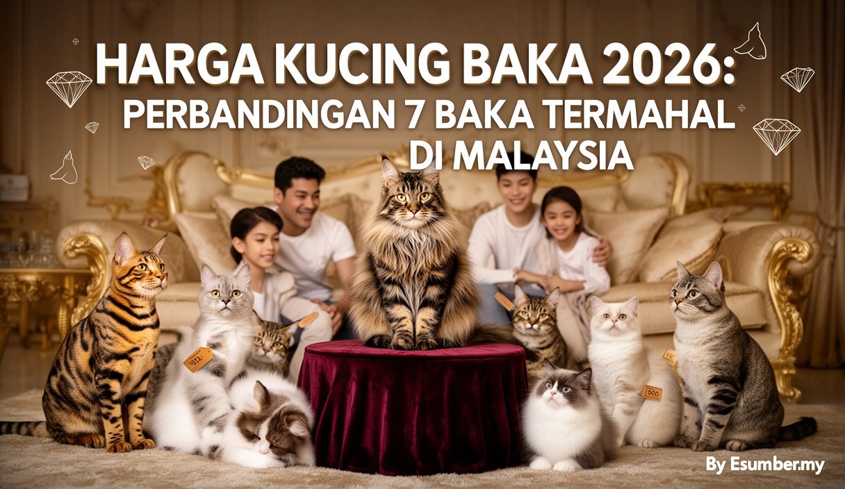 Harga Kucing Baka 2026: Perbandingan 7 Baka Termahal di Malaysia