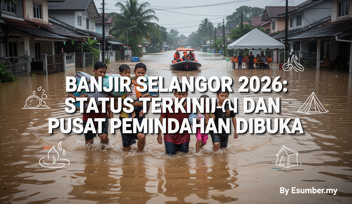 Banjir Selangor 2026: Status Terkini dan Pusat Pemindahan Dibuka