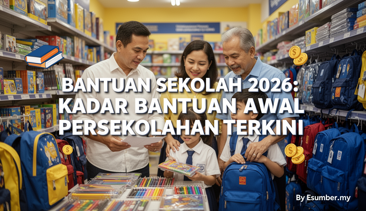 Bantuan Sekolah 2026: Kadar Bantuan Awal Persekolahan Terkini