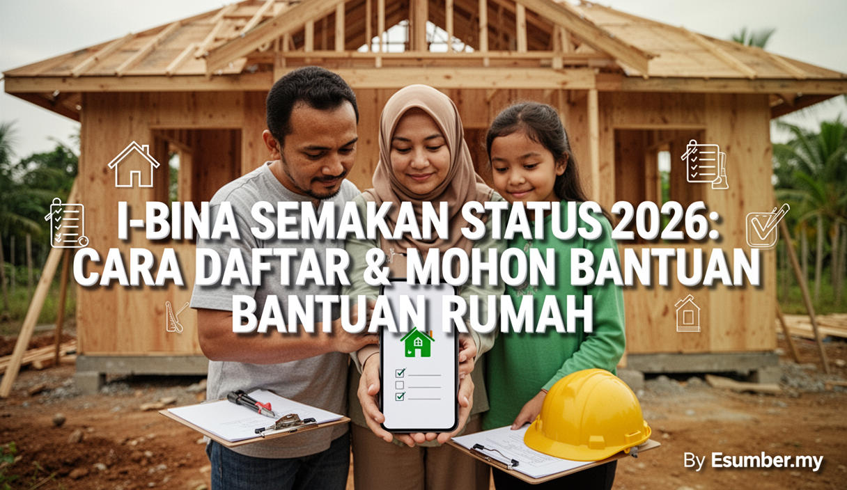 i-Bina Semakan Status 2026: Cara Daftar & Mohon Bantuan Rumah