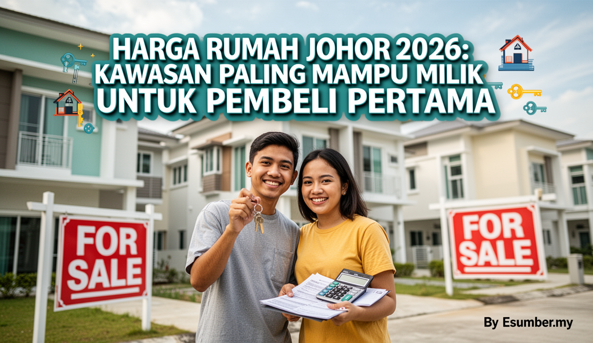 Harga Rumah Johor 2026: Kawasan Paling Mampu Milik untuk Pembeli Pertama