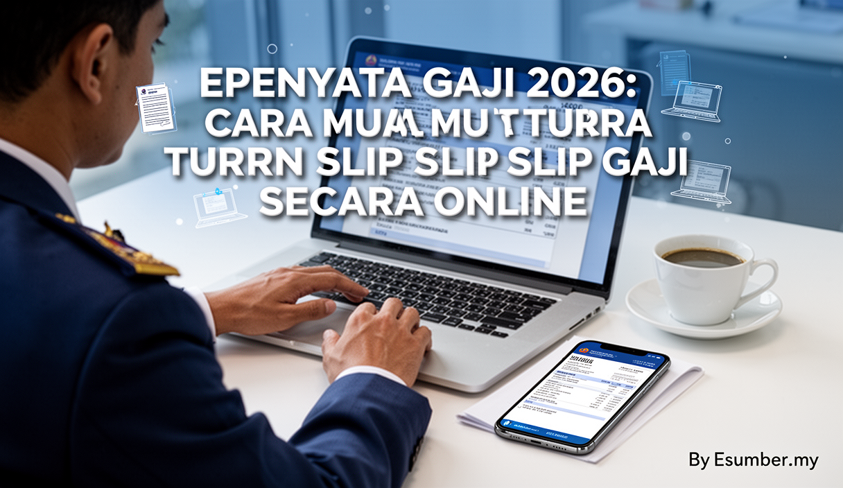 ePenyata Gaji 2026: Cara Muat Turun Slip Gaji Secara Online