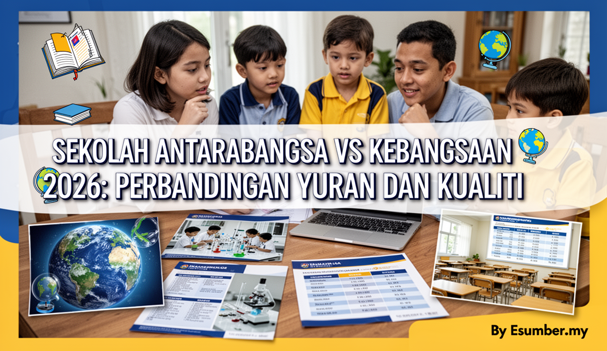 Sekolah Antarabangsa vs Kebangsaan 2026: Perbandingan Yuran dan Kualiti